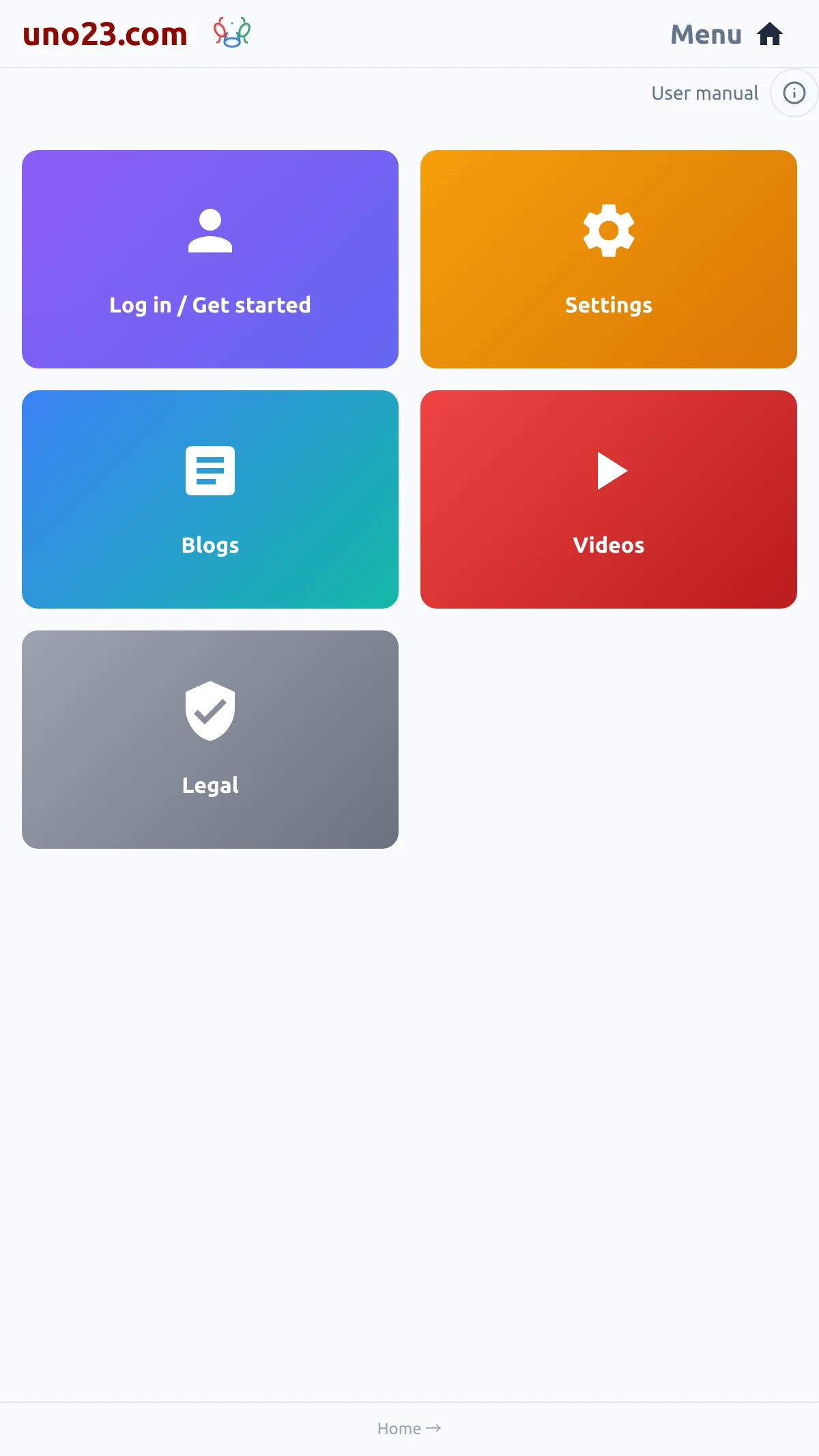 Navigation 🧭 — a screen from the uno23.com app